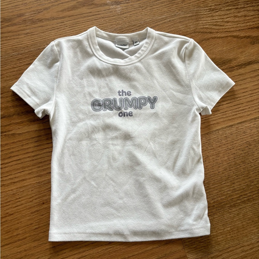 Sunday beat the grumpy one tee from Aritzia